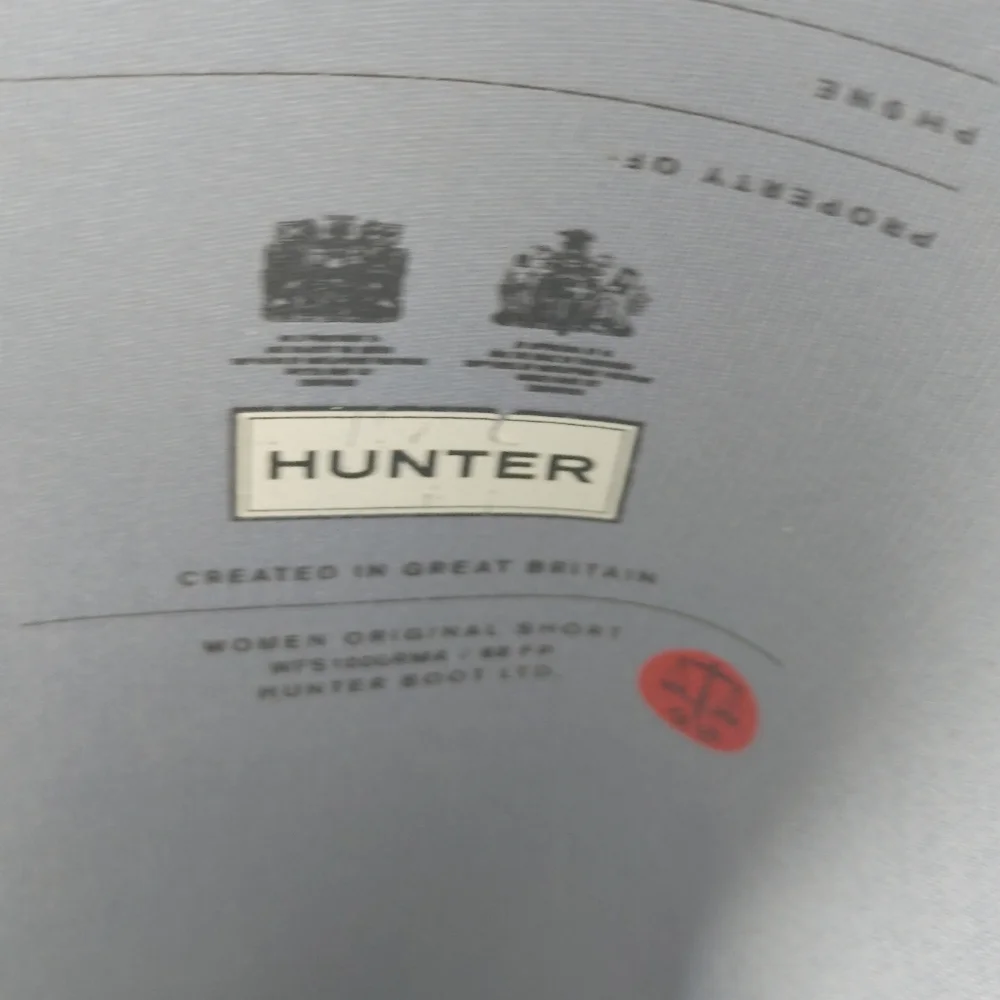 Hunter Women's Light Blue Classic Short Rain Boots